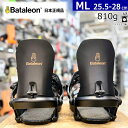 24-25 BATALEON Fly カラー:Black MLサイズバタレオン フライ メンズ スノーボード 型落ち ビンディング バインディング日本正規品 [...