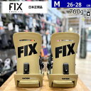 24-25 FIX NATION カラー:TAN Mサイズ フィックス ネーション メンズ スノーボード ビンディング バインディング型落ち 日本正規品 [MI...