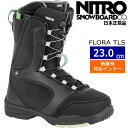 y[z 22-23 NITRO FLORA TLS J[:Black Mint [23cm] iCg t[ fB[X Xm[{[hu[c Xs[h[X M^Ή J^I` ^ f {Ki