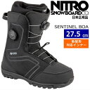 23-24 NITRO SENTINEL BOA J[:True Black 27.5cm iCg Z`l {A Y Xm[{[hu[c _u{A _C M^Ή {Ki