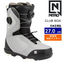 y\񏤕iz 24-25 NITRO CLUB BOA J[:CHARCOAL BLACK 27cm iCg Nu Y Xm[{[hu[c _u{A _C M^Ή {Ki