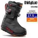 y[z 23-24 THIRTYTWO JONES MTB BOA '22 J[:BLACK 27.5cm T[eB[c[ Y Xm[{[hu[c _u{A _C M^Ή {Ki