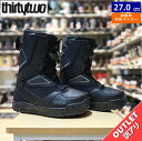 【訳アリアウトレット】24-25 THIRTYTWO LIGHT カラー:BLACK GREEN 27cm サーティーツー ライト メンズ スノーボードブーツ ...