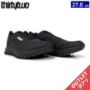 【訳アリアウトレット】24-25 THIRTYTWO HIKER カラー:BLACK WHITE BLACK 27cm サーティーツー ハイカー メンズ スノー...