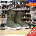 【訳アリアウトレット】24-25 THIRTYTWO LASHED DOUBLE BOA W'S B4BC カラー:CAMO 23cm サーティーツー ラッシュ...
