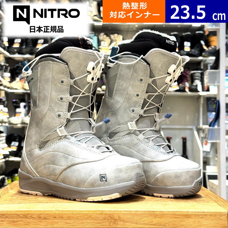 23-24 NITRO CROWN TLS 顼:GREY 23.5cm ʥȥ 饦 ǥ Ρܡɥ֡ ԡɥ졼...