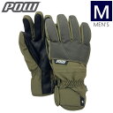 【即納】 ○22-23 POW ZERO GLOVE 2.0 カラー:OLIVE Mサイズ パウ スキー スノーボード グローブ メンズ 手袋 防寒 防水 型落ち 日本正規品