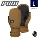●23-24 POW XG MID Mitt カラー:Tortoise Shell Lサイズ パウ エックスジー ミッド ミトン スキー スノーボード メンズ ...