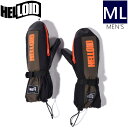 y[z 22-23 HELLOID 22HEL-01 SNOW ZIP MITTEN GLOVE J[:BLACK MLTCY wCh Xm[Wbv ~g O[u XL[ Xm[{[h Y  h h {Ki