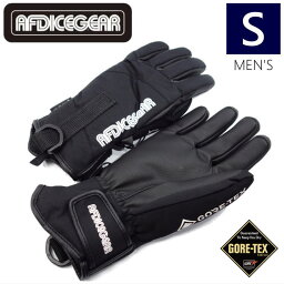 ◆20-21 AFDICEGEAR FINGER GLOVE カラー:BLACK Sサイズ エーエフディーアイスギア フィンガーグローブ スキー スノーボード メンズ　GORE-TEX ゴアテックス 手袋 防寒 防水型落ち 日本正規品