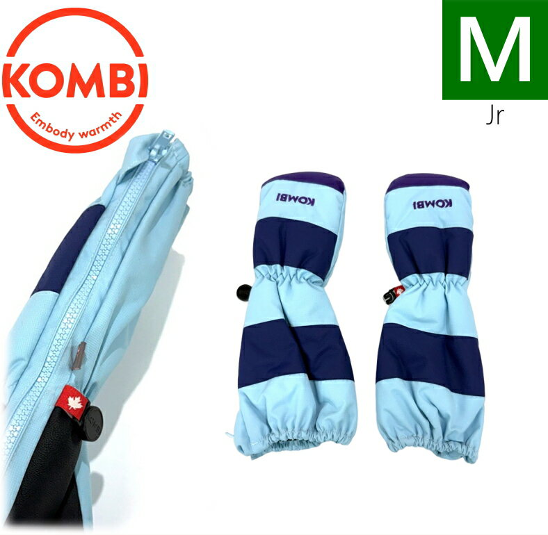 ●23-24 KOMBI THE CANDY MAN Children Mitt カラー:LT BLUE M(Age4-5)サイズ コンビ ザ キャンディ マン チルドレンミトン スキー スノーボード キッズ ジュニア 手袋 防寒 防水日本正規品