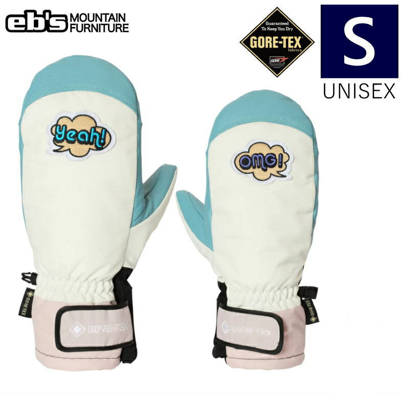 ○22-23 ebs THE MITT MITTEN カラー:PISTACHIO Sサイズ エビス ザミット スキー スノーボード メンズ 内側五本指 手袋 防寒 防水日本正規品