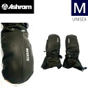 ◎24-25 Ashram LUMBER MITTEN カラー:BLACK Mサイズ アシュラム ランバー スキー スノーボード ユニセックス 内側五本指 手袋...