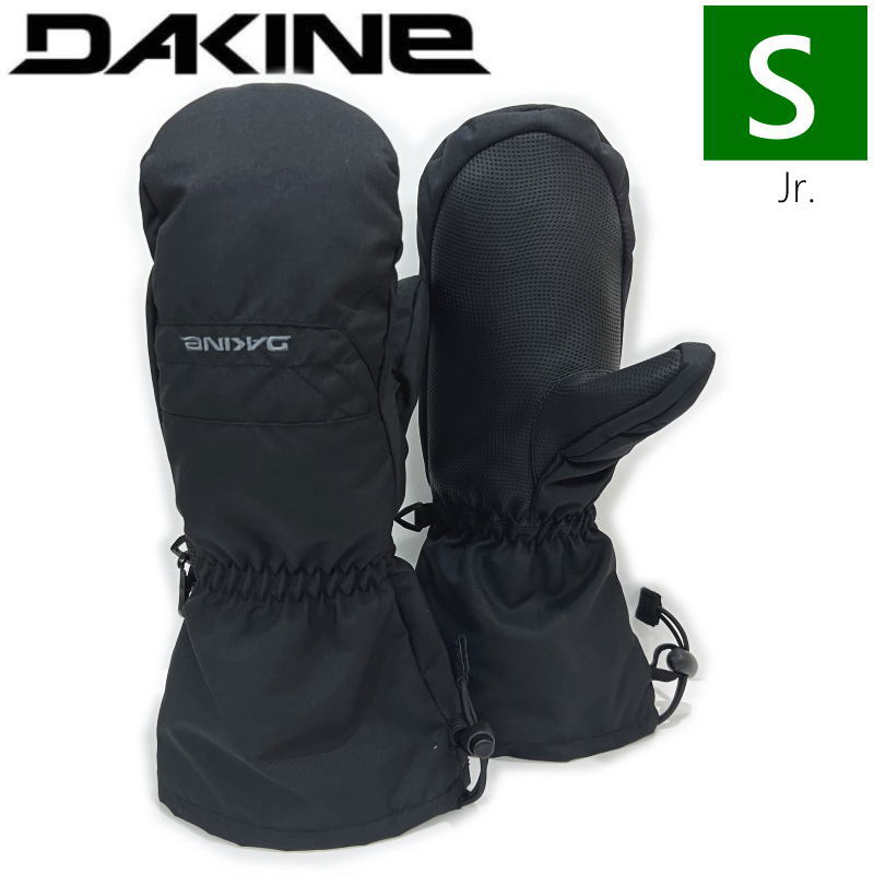 【即納】 ○22-23[KSサイズ]23 DAKINE YUKON MITTEN カラー:BLK KSサイズ ダカイン スキー スノーボード ミトン グローブ キッズ ジュニア 手袋 防寒 防水 型落ち 日本正規品