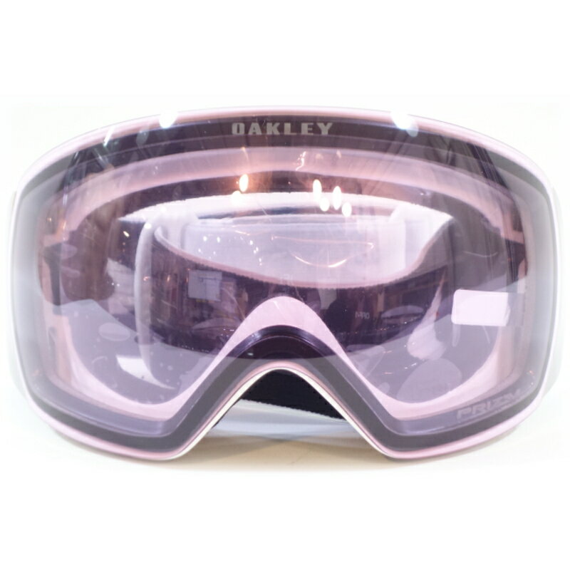 21-22 OAKLEY FLIGHT DECK L カラー:MATTE WHITE レンズ:PRIZM CLEAR オークリー ゴーグル フライトデッキ プリズム 偏光レンズ 型番 OO7050-98 日本正規品