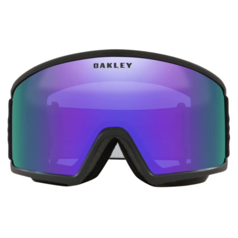 【早期予約商品】 22-23 OAKLEY TARGET LINE L カラー:MATTE BLACK レンズ:VIOLET IRIDIUM オークリー ゴーグル ターゲットライン 平面レンズ OO7120-14 日本正規品