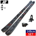 K2 MIDNIGHT+ATTACK 11 GW XL[{rfBOZbg P[c[ ~bhiCg cC`bvXL[ t[XL[ t[X^CXL[ {Ki 23-24 [149cm/88mm]