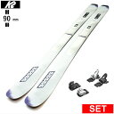 K2 MINDBENDER 90C W+ATTACK 11LYT ケーツー 25モデル スキー板セット レディース 女性用 オールラウンド