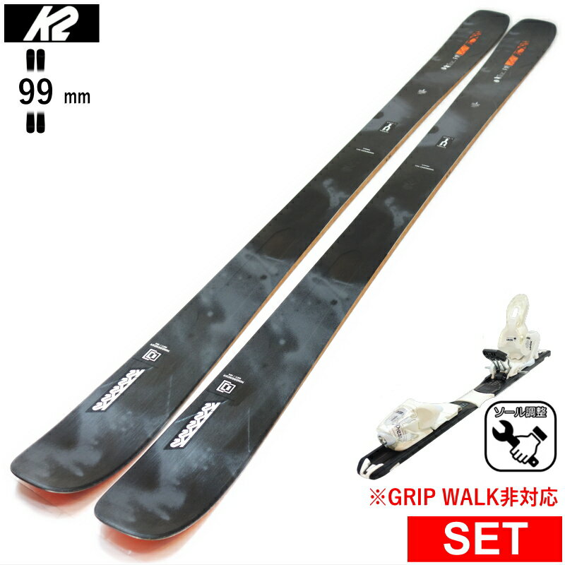 【早期予約商品】[センター幅99mm 166cm|172cm|178cm|184cm]K2 MINDBENDER 99TI+XPRESS 10 ワンタッチ調整ビンディング付 ケーツー 26モデルスキー板セット セミファットスキー フリースキー