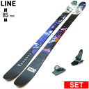 LINE PANDORA 85+SQUIRE 11 ライン 25モデル スキー板セット フリースキー