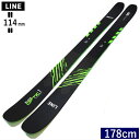 [178cm/114mm]22-23 LINE BLADE OPTIC 114 C uChIveBbN t[XL[ I[}Ee cC`bv P {Ki