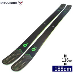 【即納】 [188cm/116mm]型落ち ROSSIGNOL SUPER 7 HD ロシニョール スーパー7 フリースキー オールマウンテン カービングスキー 板単体 旧モデル