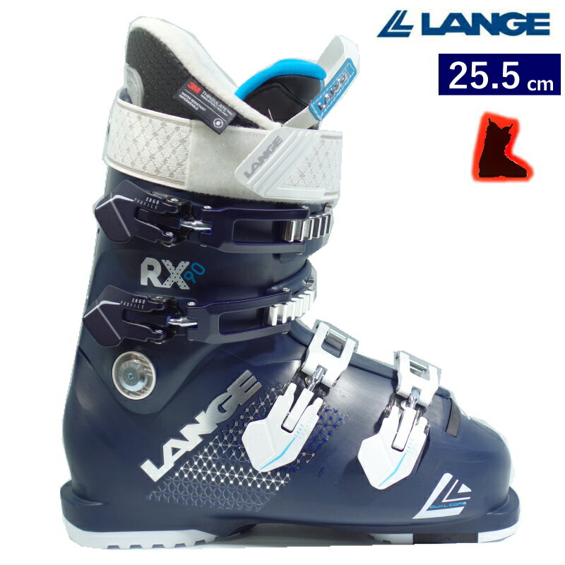 [25.5cm足幅100mm幅]LANGE RX 90 W ラング レディース スキーブーツ 2ピースブーツ 幅広 ワイド 型落ち 日本正規品