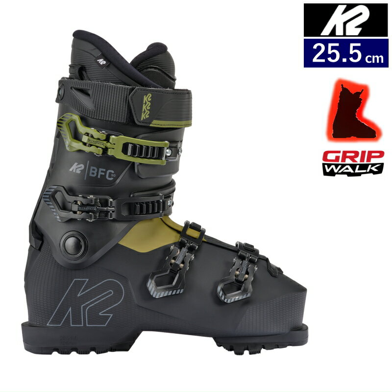 [25.5cm足幅103mm幅]K2 BFC 90 ケーツー ビーエフシー メンズ スキーブーツ 2ピースブーツ 幅広 ワイド 日本正規品