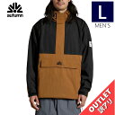 【OUTLET】24-25 AUTUMN CASCADE ANORAK JKT BROWN BLACK Lサイズ メンズ スノーボード スキー スノボウェア ジャケット JACKET 日本正規品