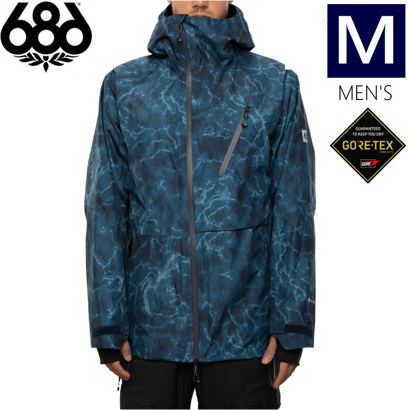  20-21 686 GORE-TEX Hydra Down Thermagraph JKT カラー:Blue Storm Nebula Camo Mサイズ シックスエイトシックス ゴアテックス ハイドラ ダウン サーマグラフ ジャケット JACKET メンズ スノーボード スキー マウンテンスタイル 日本正規品