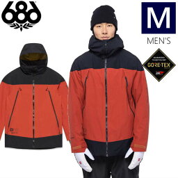 ○ 686 MENS GORE-TEX HYDRASTASH SYNC JKT BRICK RED CLRBLK Mサイズ シックスエイトシックス ハイドラスタッシュ 給水機能付 ゴアテックス ジャケット JACKET メンズ スノーボード スキー マウンテンスタイル 日本正規品