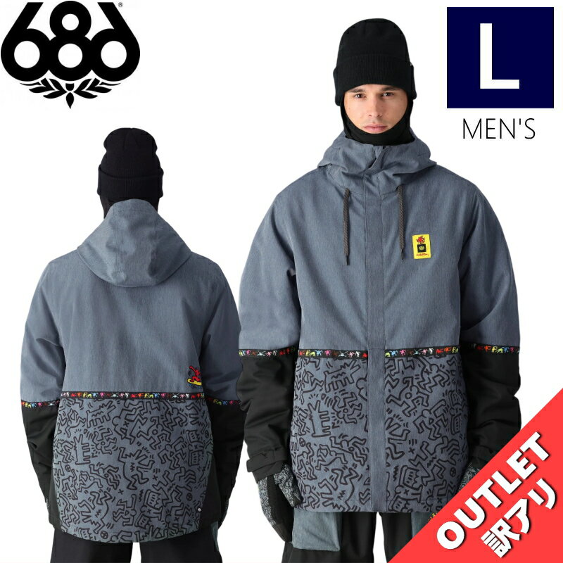 ▲ラスト1点 【アウトレット】◎ 686 FOUNDATION INSULATED JKT カラー:KEITH HARING DENIM COLORBLOCK ...