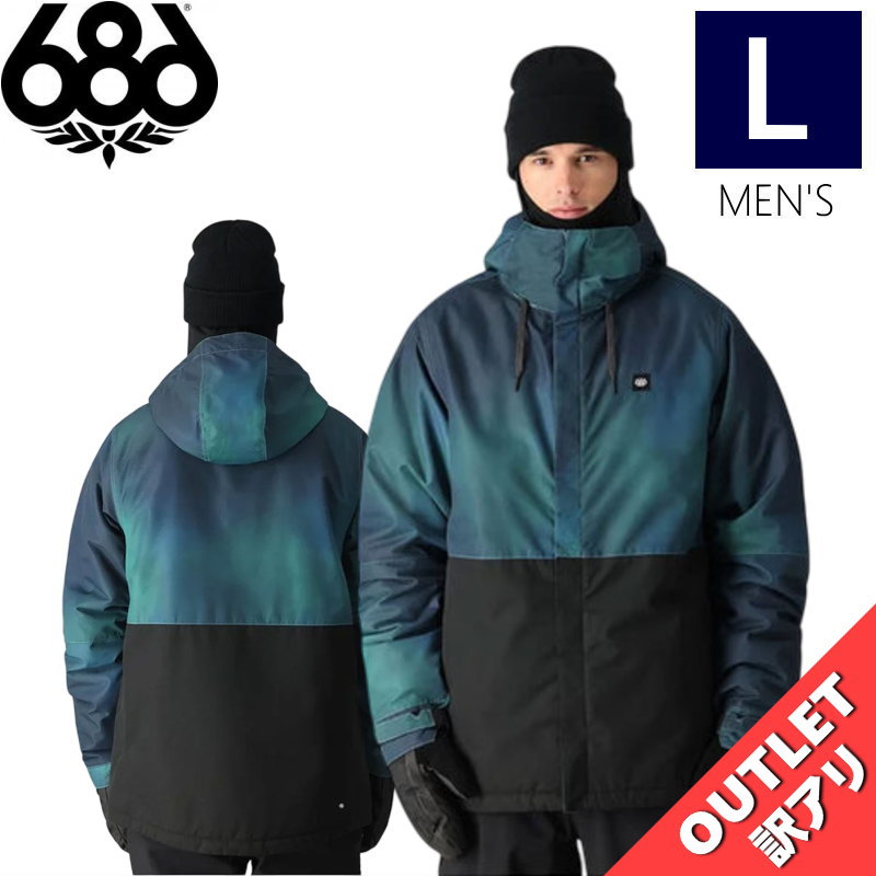 ▲ラスト1点 【アウトレット】◎ 686 FOUNDATION INSULATED JKT カラー:BLUE SPRAY Lサイズ シックスエイトシックス ジャ...