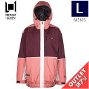 【アウトレット】21-22 L1 VENTURA JKT カラー:Rose Wine Ghost Lサイズ エルワン エルワン ジャケット JACKET メンズ スノーボード スキー スノボウェア オーバーサイズ 型落ち 日本正規品