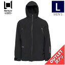 【アウトレット】23-24 L1 ORION JKT カラー:BLACK Lサイズ エルワン エルワン ジャケット JACKET メンズ スノーボード スキー スノボウェア シンプルスタイル 型落ち 日本正規品