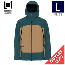 【アウトレット】23-24 L1 ORION JKT カラー:ABYSS DULL GOLD Lサイズ エルワン エルワン ジャケット JACKET メンズ スノーボード スキー スノボウェア シンプルスタイル 型落ち 日本正規品