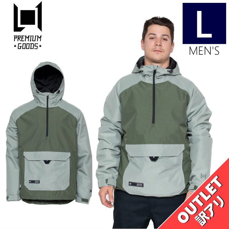 ▲ラスト1点 【アウトレット】23-24 L1 LOWRY JKT カラー:SHADOW THYME Lサイズ エルワン ロウリー ジャケット JACKET メ...
