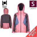 【アウトレット】22-23 L1 LOVECAT JKT カラー:BURNT ROSE PHANTOM SLATE Sサイズ エルワン エルワン ジャケット JACKET レディース スノーボード スキー スノボウェア オーバーサイズ 型落ち 日本正規品