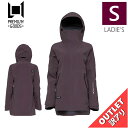 【アウトレット】23-24 L1 NIGHTWAVE JKT カラー:HUCKLEBERRY Sサイズ エルワン エルワン ジャケット JACKET レディース スノーボード スキー スノボウェア シンプルスタイル 型落ち 日本正規品