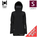 【アウトレット】23-24 L1 NIGHTWAVE JKT カラー:BLACK Sサイズ エルワン エルワン ジャケット JACKET レディース スノーボード スキー スノボウェア シンプルスタイル 型落ち 日本正規品