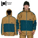 ● L1 VENTURA JKT DULL GOLD ABYSS エルワン ベンチュラ ジャケット JACKET メンズ レディース ユニセックス スノーボード...