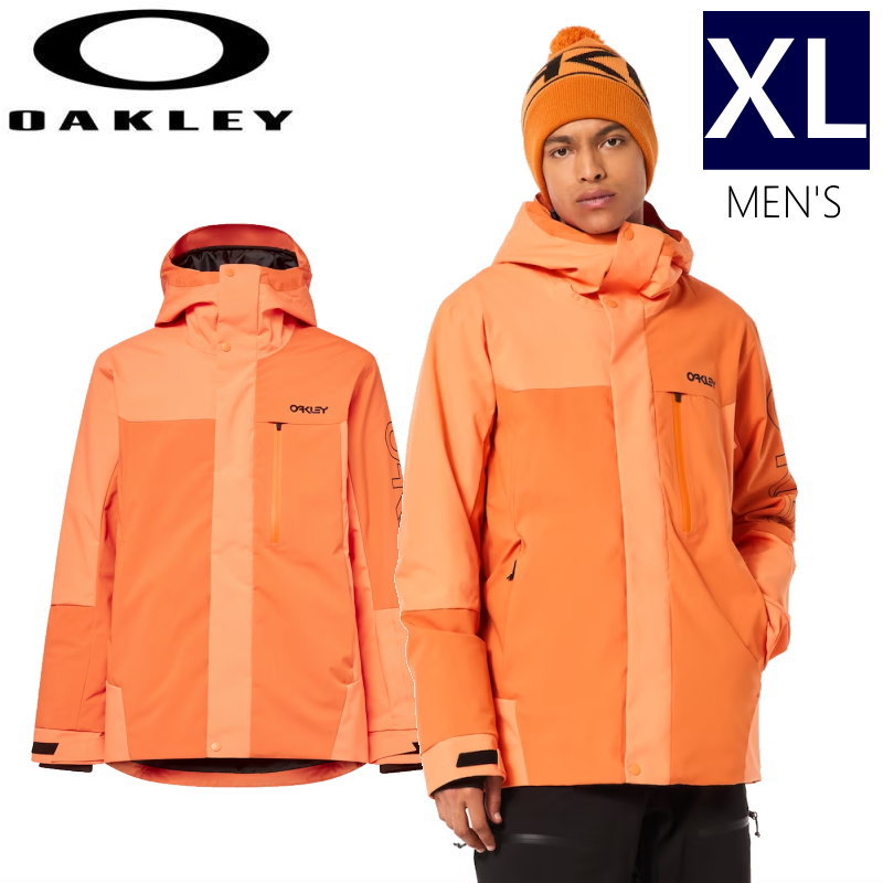 ● OAKLEY TNP TBT INSULATED JKT カラー:DOUBLE ORANGE XLサイズ オークリー ジャケット JACKET メンズ スノーボード スキー 型落ち 日本正規品