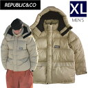 y[z  REPUBLIC DWYCK PARKA JACKET Khaki XLTCY pubN _E AEghA Lv AE^[EFA WPbg JKT Y Xm[{[h XL[ 22-23 {Ki