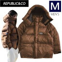 y[z  REPUBLIC DWYCK PARKA JACKET Brown MTCY pubN _E AEghA Lv AE^[EFA WPbg JKT Y Xm[{[h XL[ 22-23 {Ki