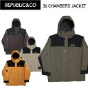  REPUBLIC 36 CHAMBERS JACKET pubN Xm{EFA Y Xg[g~bNX `o[XWPbg JKT 23-24 {Ki