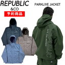 y\񏤕iz 24-25 REPUBLIC PARKLIVE JACKET pubN Xm{EFA Y Xm[{[h p[NCuWPbg JKT {Ki