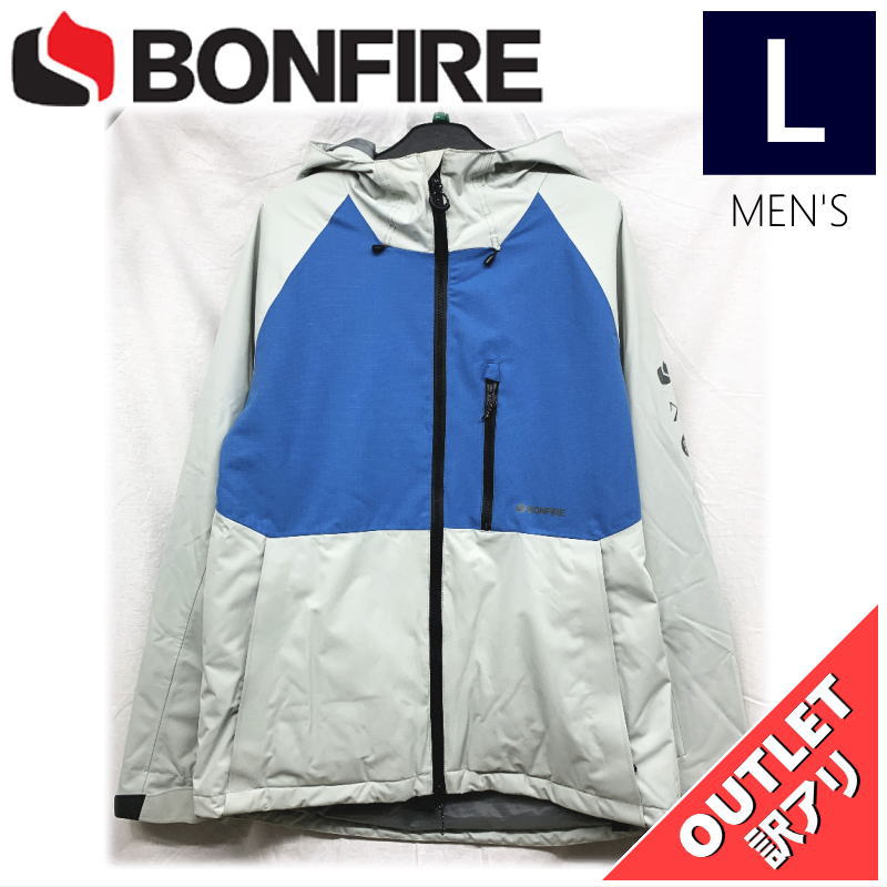 OUTLET BONFIRE PYRE INSULATED JKT 顼:LT GREY L  Ρܡ  㥱å JACKET ȥå