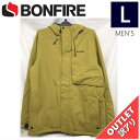 【69%OFF/OUTLET】 BONFIRE STRATA INS JKT カラー:CAMEL Lサイズ メンズ スノーボード スキー ジャケット JACKE...