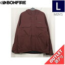 【69%OFF/OUTLET】 BONFIRE PITCH INSULATED JKT カラー:MAROON Lサイズ メンズ スノーボード スキー ジャケット...