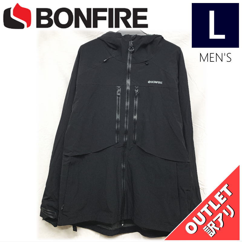 OUTLET BONFIRE APEX POLARTEC NEOSHELL 3L 3 IN 1 JKT 顼:BLACK L  Ρܡ  㥱å JACKET ȥå